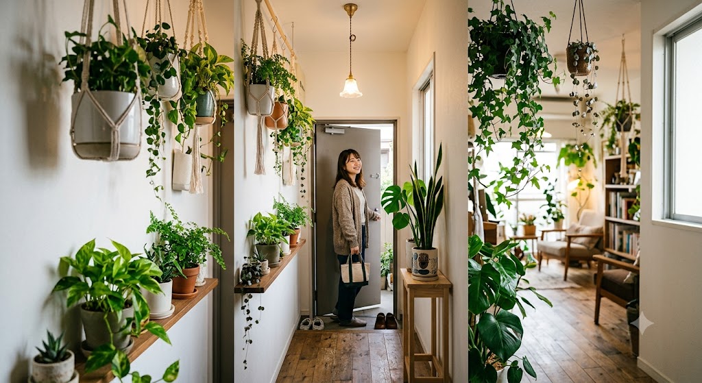 狭い部屋の観葉植物の選び方