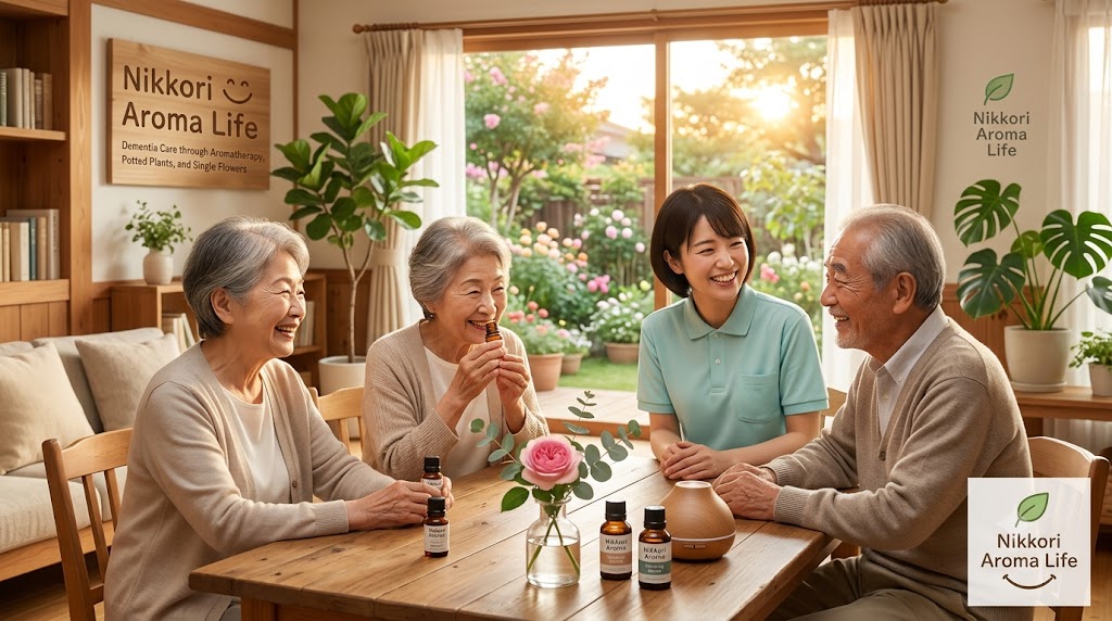 老人介護現場で出会ったエッセンシャルオイル(精油)