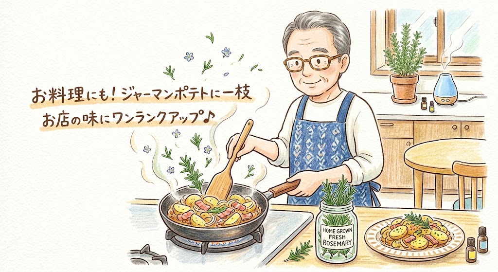 ローズマリーの楽しみ方