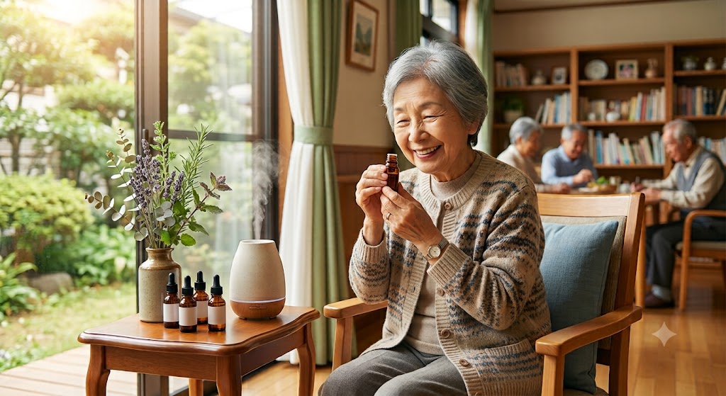 高齢者ケアにアロマ精油をすすめる理由