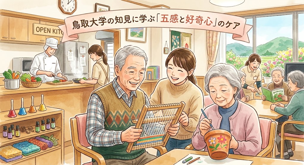 鳥取大学の見地に学ぶ介護ケア